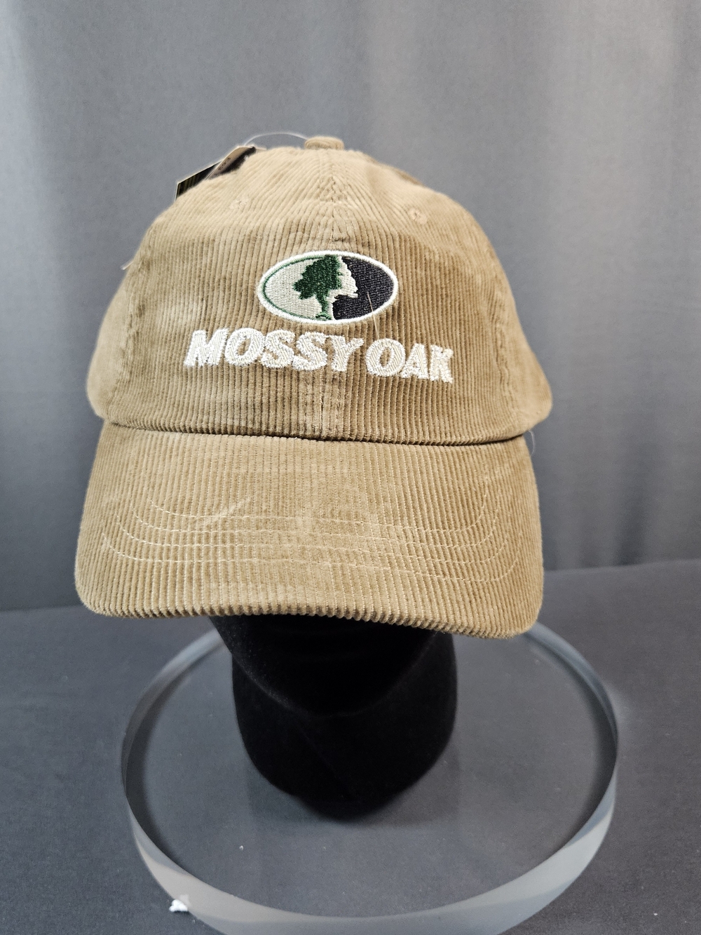 Mossy Oak Men's Khaki Corduroy Cap